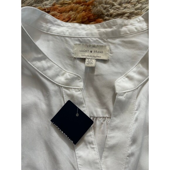 Lucky Brand Poplin Shirt - Picture 7 of 10